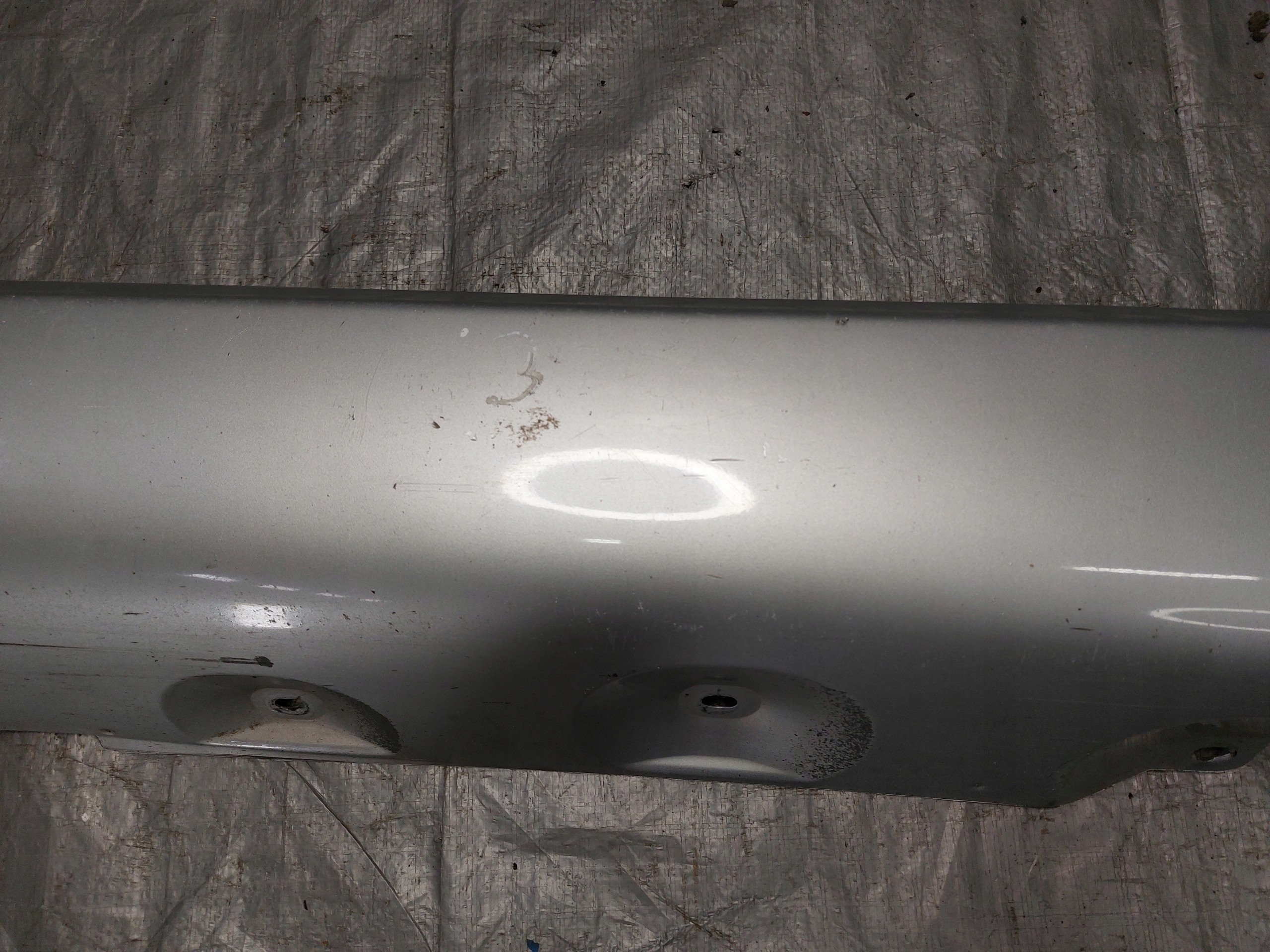 cap moulding of the threshold right BMW E46