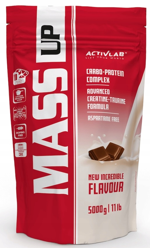 Activlab Mass Up 5000 Gainer Hmota Kreatin Taurin