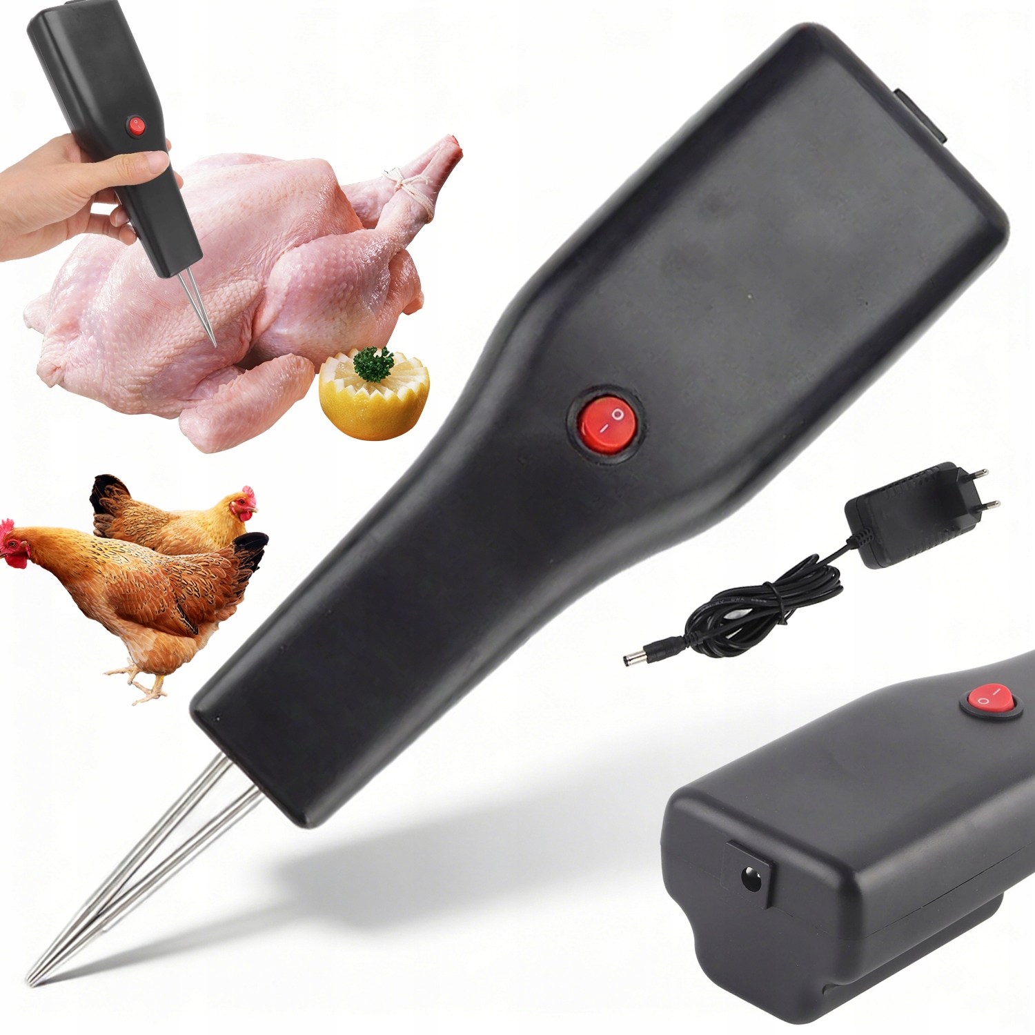 Nástroj Na Vytrhávání Kachního Peří Automatický 2400MAH Na Dům