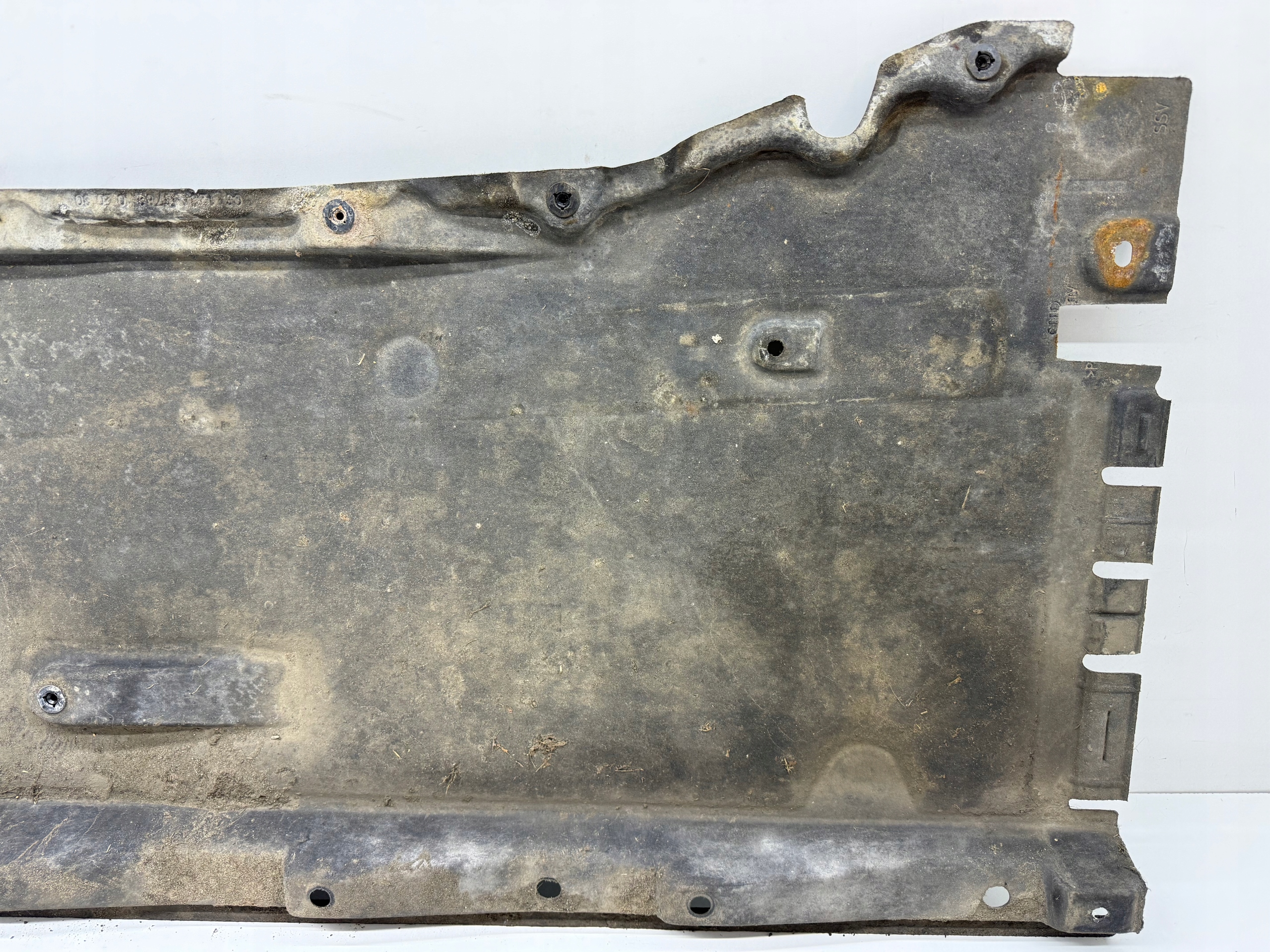 AUDI S6 A6 S7 A7 C7 cover przeciwblotna chassis left original!