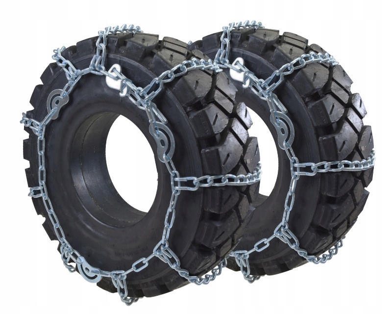 Sněhové řetězy pro vysokozdvižný vozík. Cena za 2 kusy. 650x10