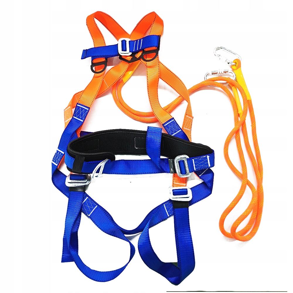 Výškové bezpečnostní postroje s bezpečnostním pásem lanko