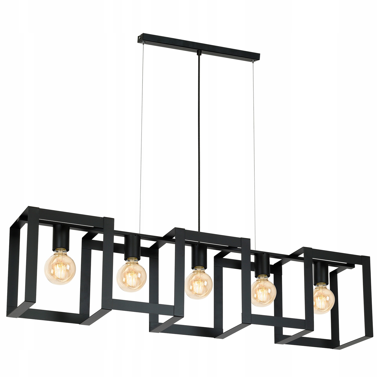 Závěsná Lampa Převislá Luminex Kartel 845 Černá
