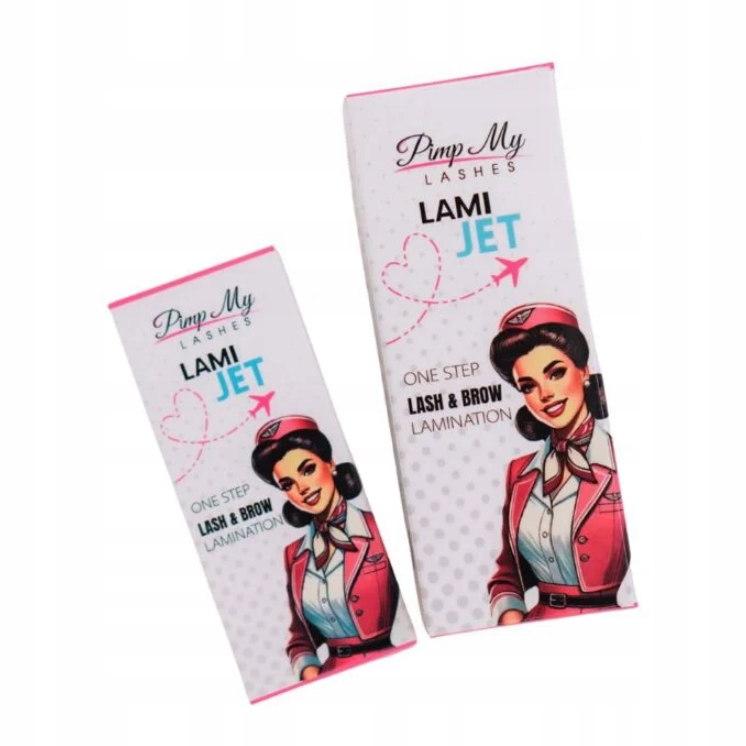 Pimp My lashes Lami Jet One step pro laminaci obočí a řas Velké Op. 15 ml