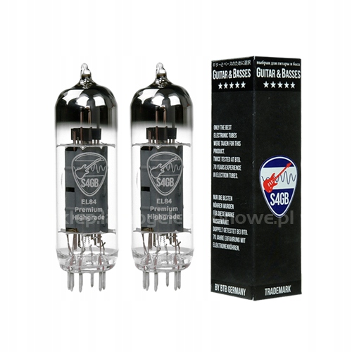 EL84 6BQ5 Premium S4GB 2 ks vybraný pár