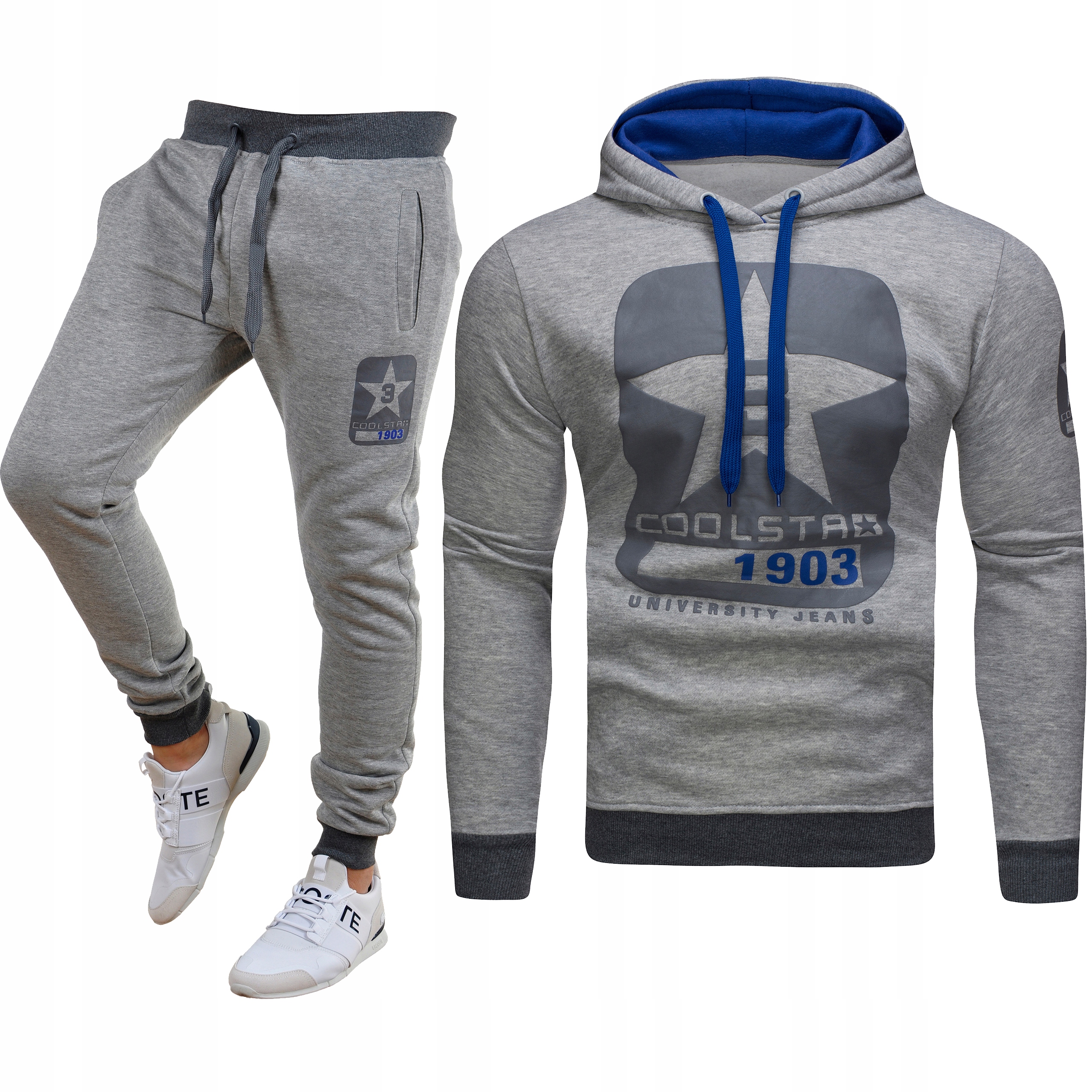 K100 + Y001 r. M MĘSKI KOMPLET DRESOWY