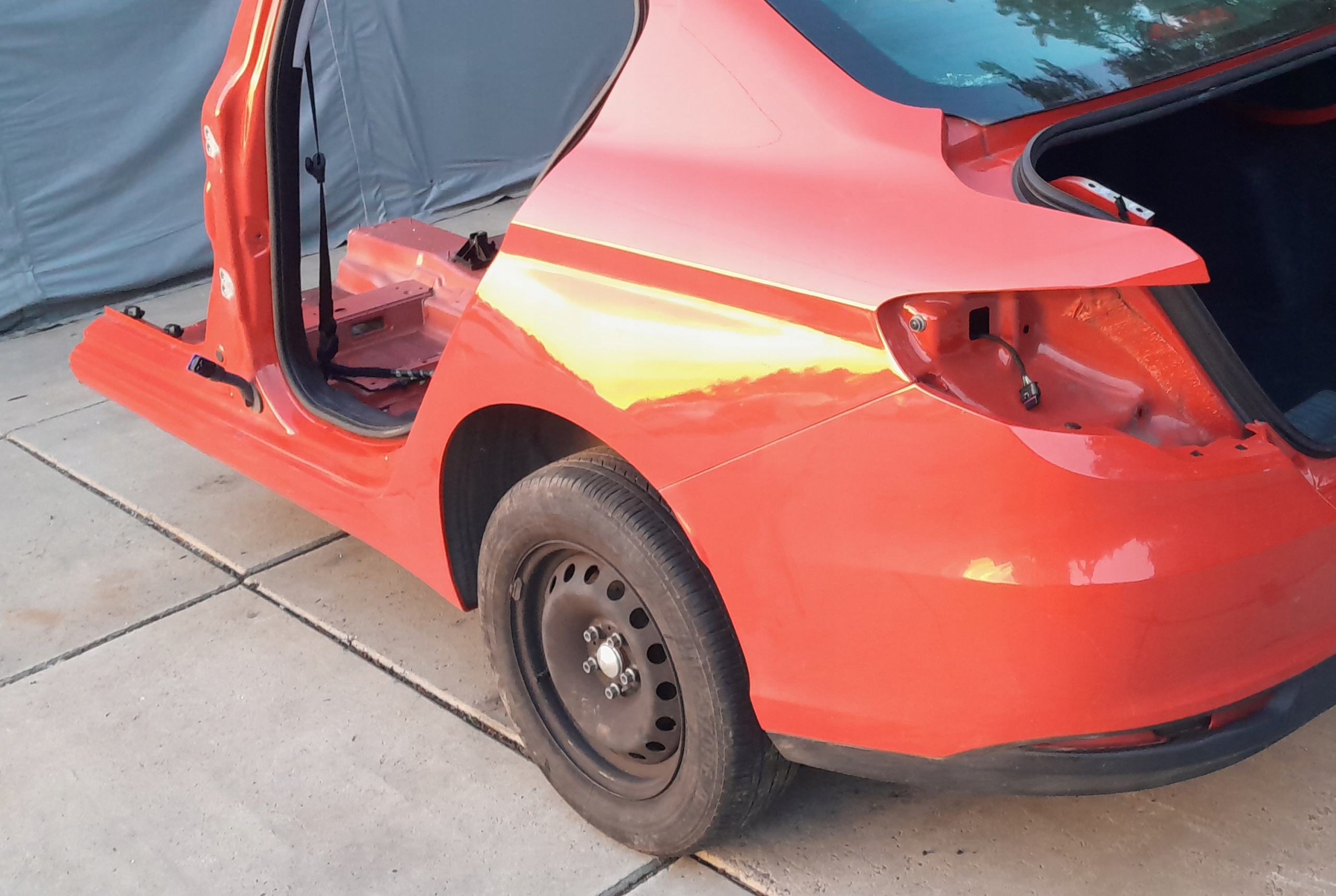 Fiat Tipo II 19/22R Zawieszenie tył - BELKA