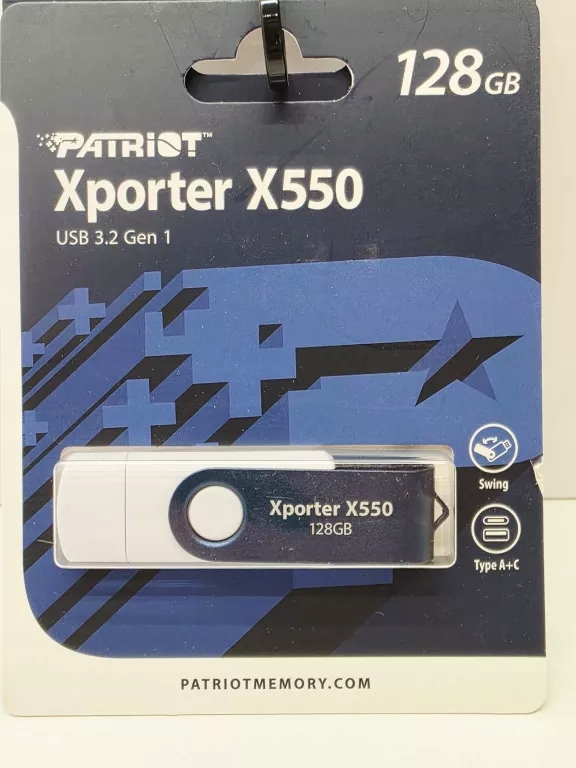 Patriot 4711378428766 Patriot Memory Xporter X550 USB-meghajtó 128 Gb