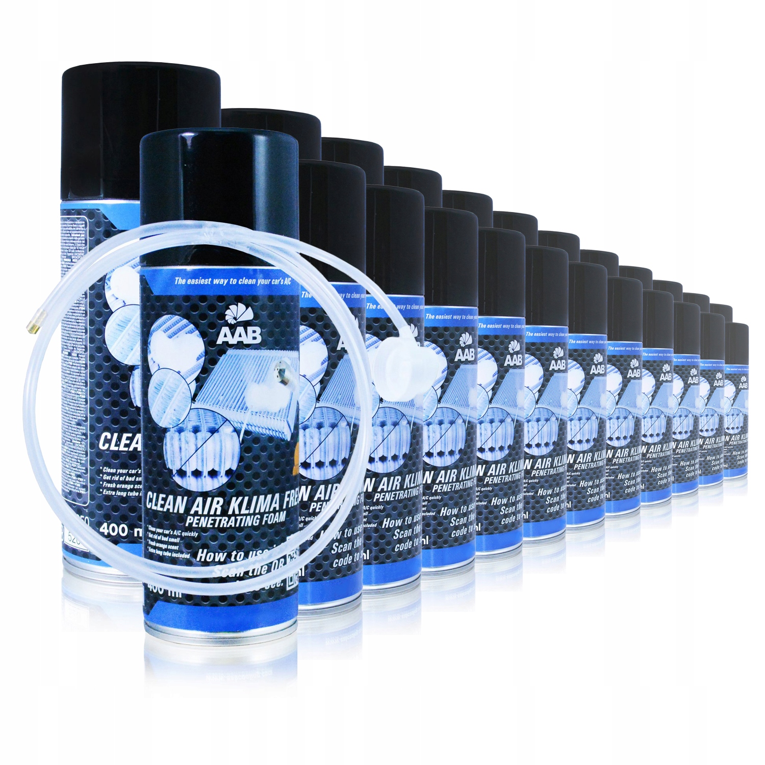 24xAABCOOLING AIR FRESH PIANA DO CZYSZCZENIA KLIMATYZACJI