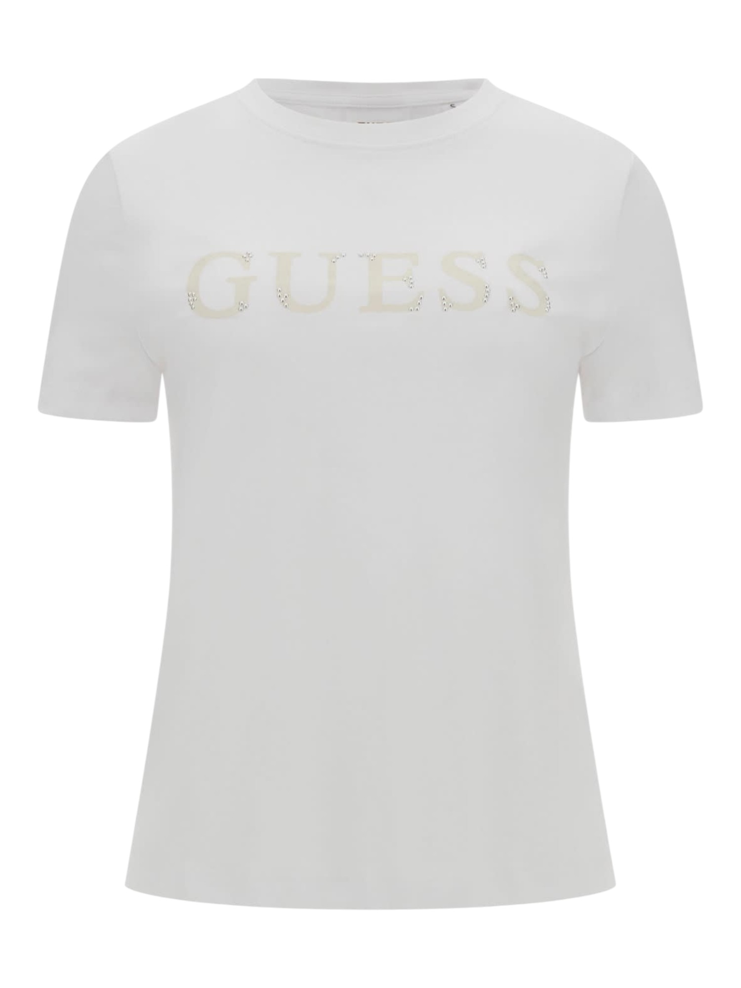 Dámská košile Guess Tričko s krátkým rukávem, bílá rS