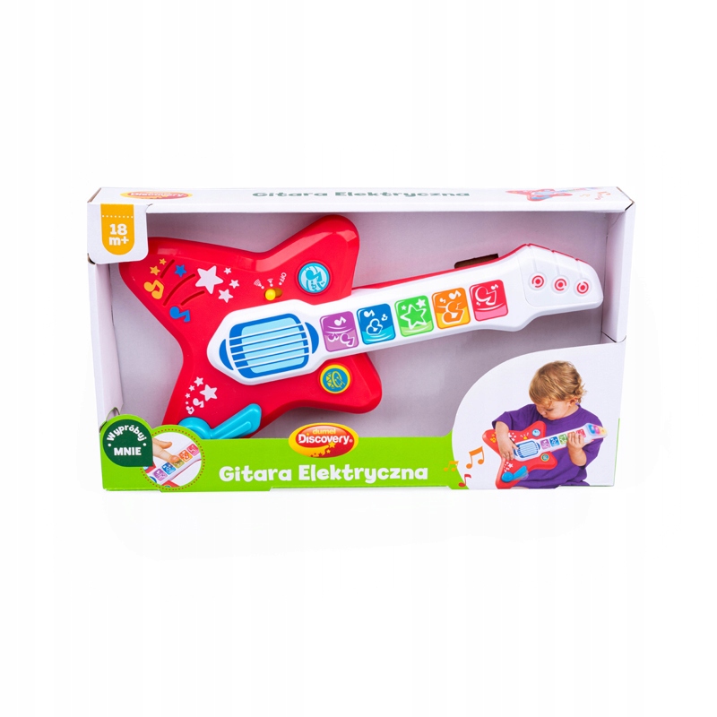 Gitara Elektryczna zabawka muzyczna instrument Kod producenta DD 45157