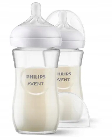PHILIPS AVENT Szklane Butelki 240ml 2 Szt. BPA Free — miniatura 8
