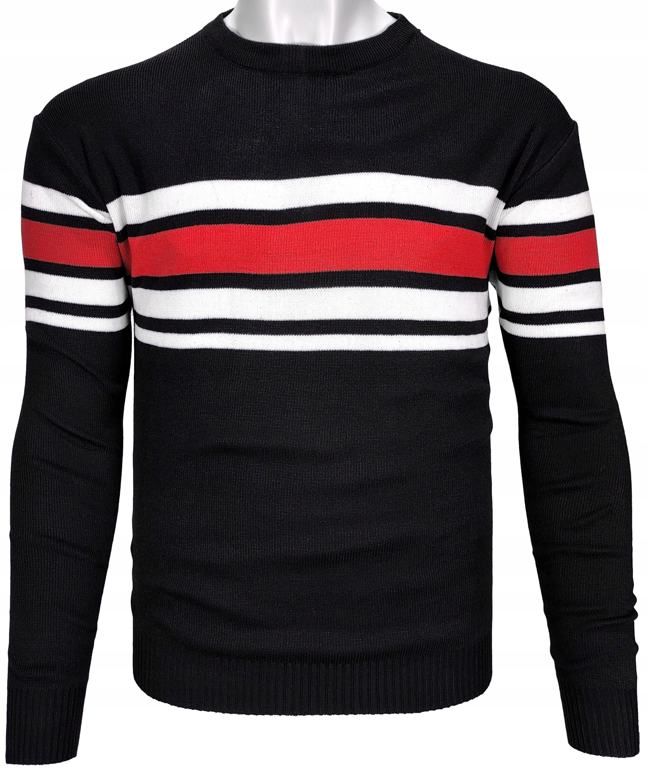 

Sweter męski wełniany, pasek O224 r. M