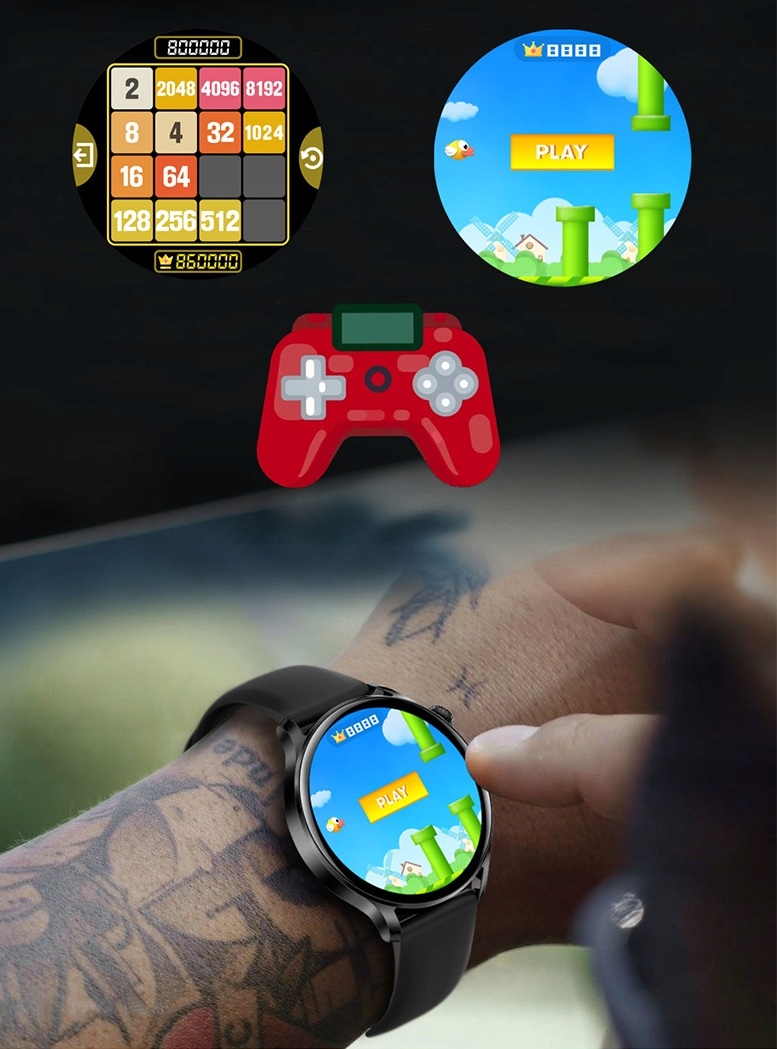 Zegarek Smartwatch Damski Rozmowy Puls Menu Komunikacja Bluetooth