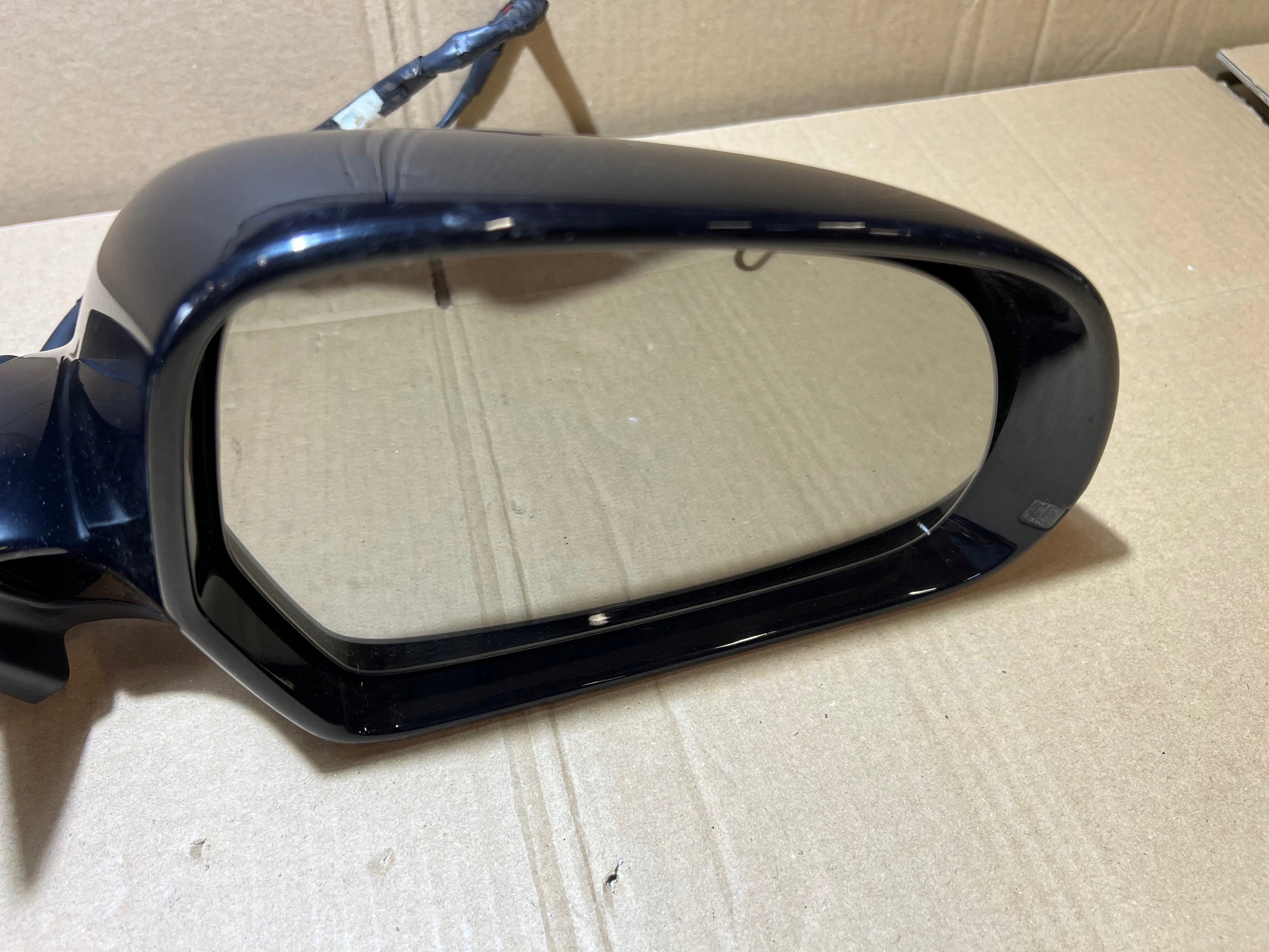 AUDI A3 8P 3D LIFT mirror right 6 PIN LZ9Y UK