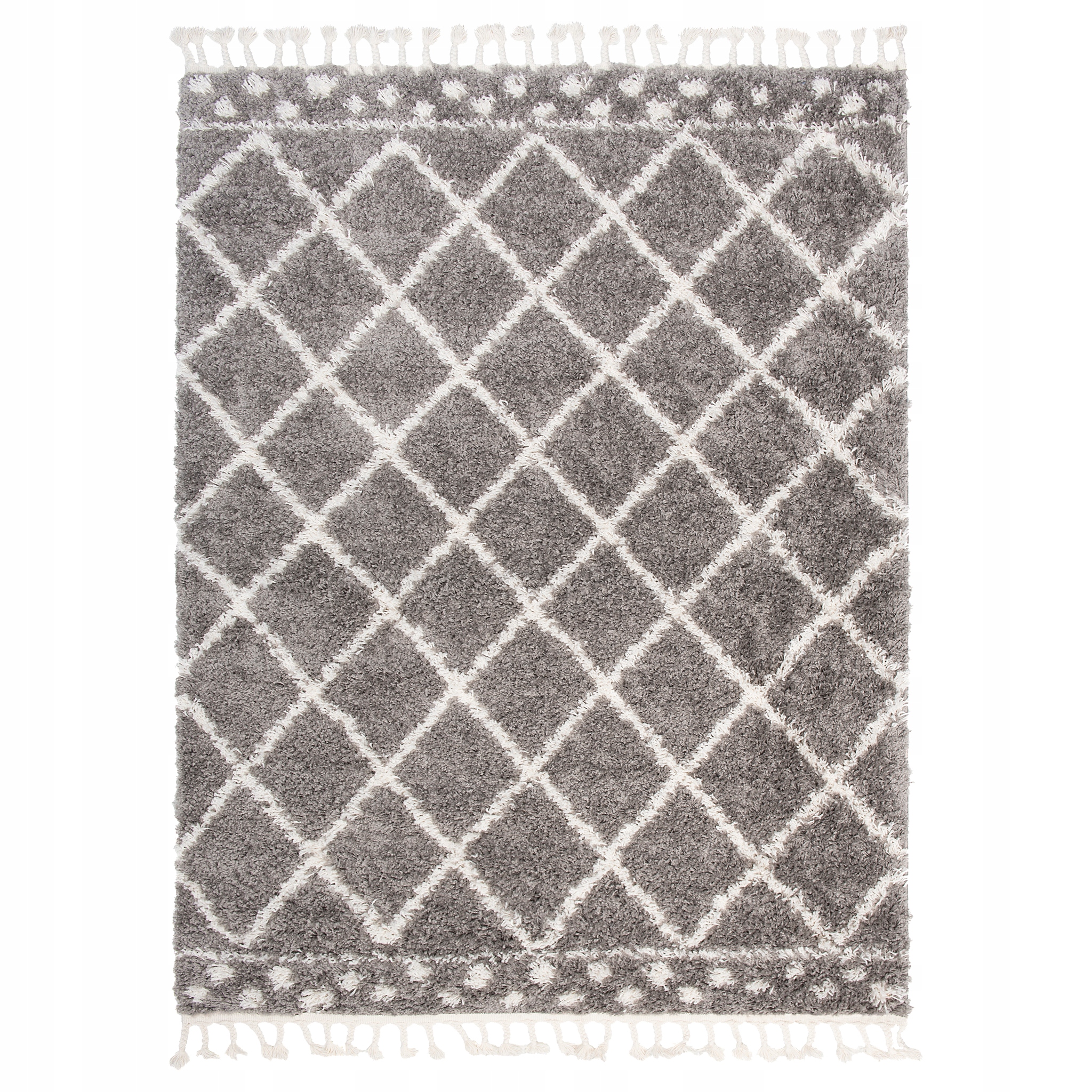 

Dywan Boho 160x220 Soft Nowoczesny z Frędzlami v4