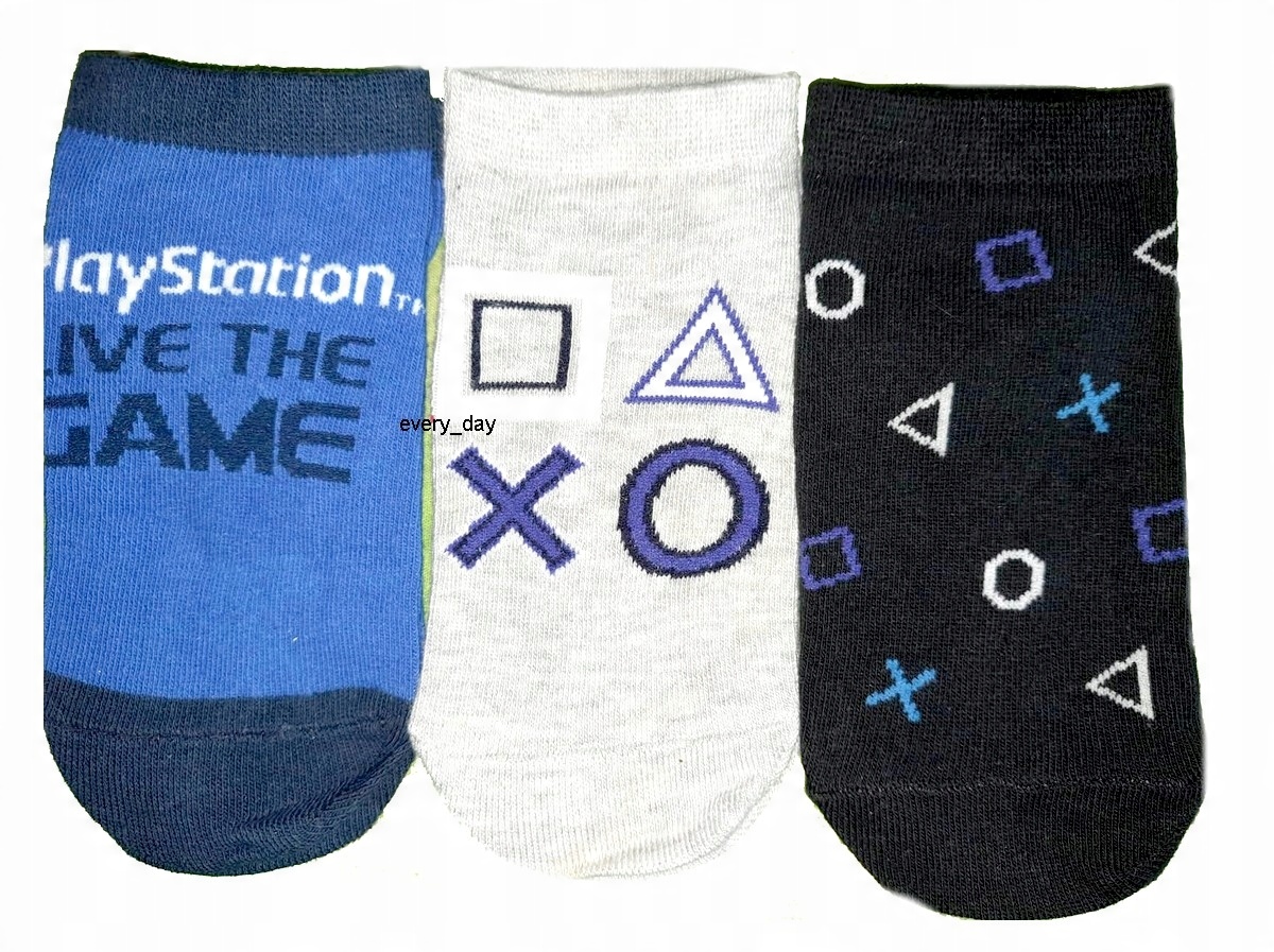 

Stopki skarpetki PlayStation Primark 26-30 3 pary
