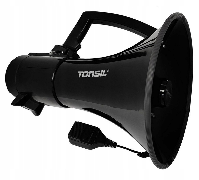 Megafon Te 30/20 Nahrávání – bez akumulátoru Výkon Max 120 W Dosah až 1200 m