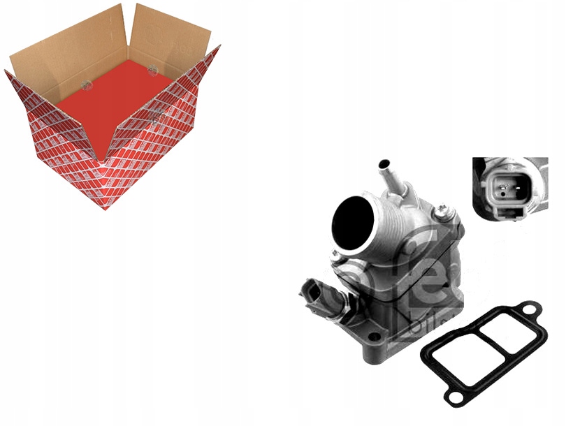 TERMOSTAT VOLVO 90C S60 V70 2,4 2,4D 01- FEBI BILS