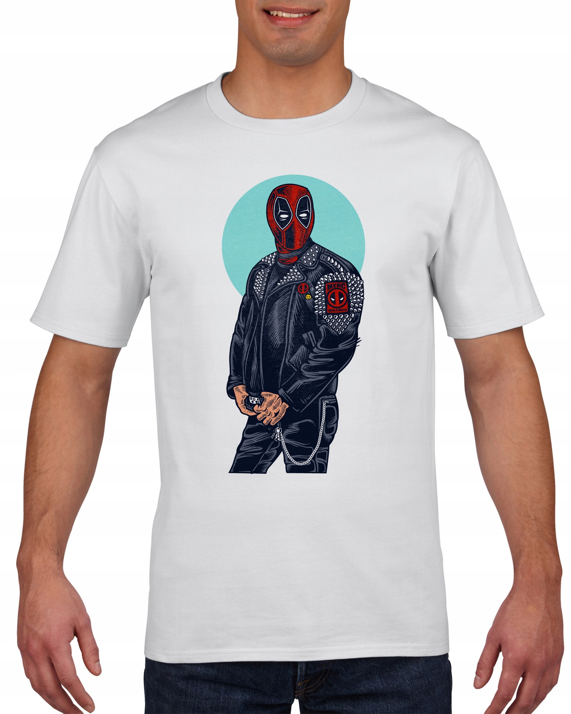 

Koszulka męska Punk Deadpool S