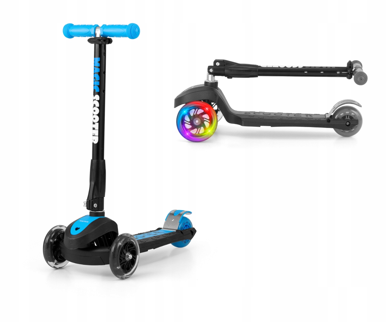 Milly Mally Scooter Magic Blue Rama Aluminiowa