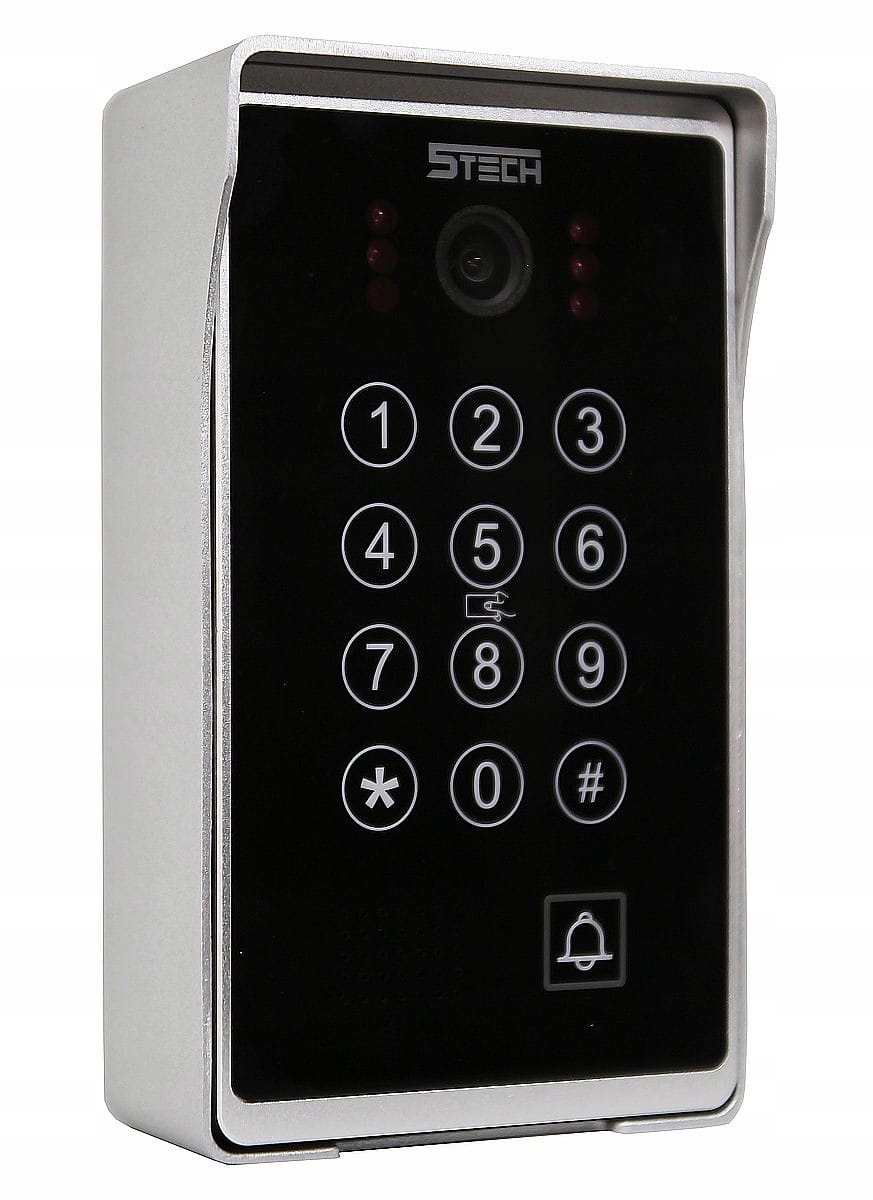 Wideodomofon 5tech VERUS LCD 10" DWIE KAMERY NA KOD i CZYTNIK APLIKACJA Marka bez marki