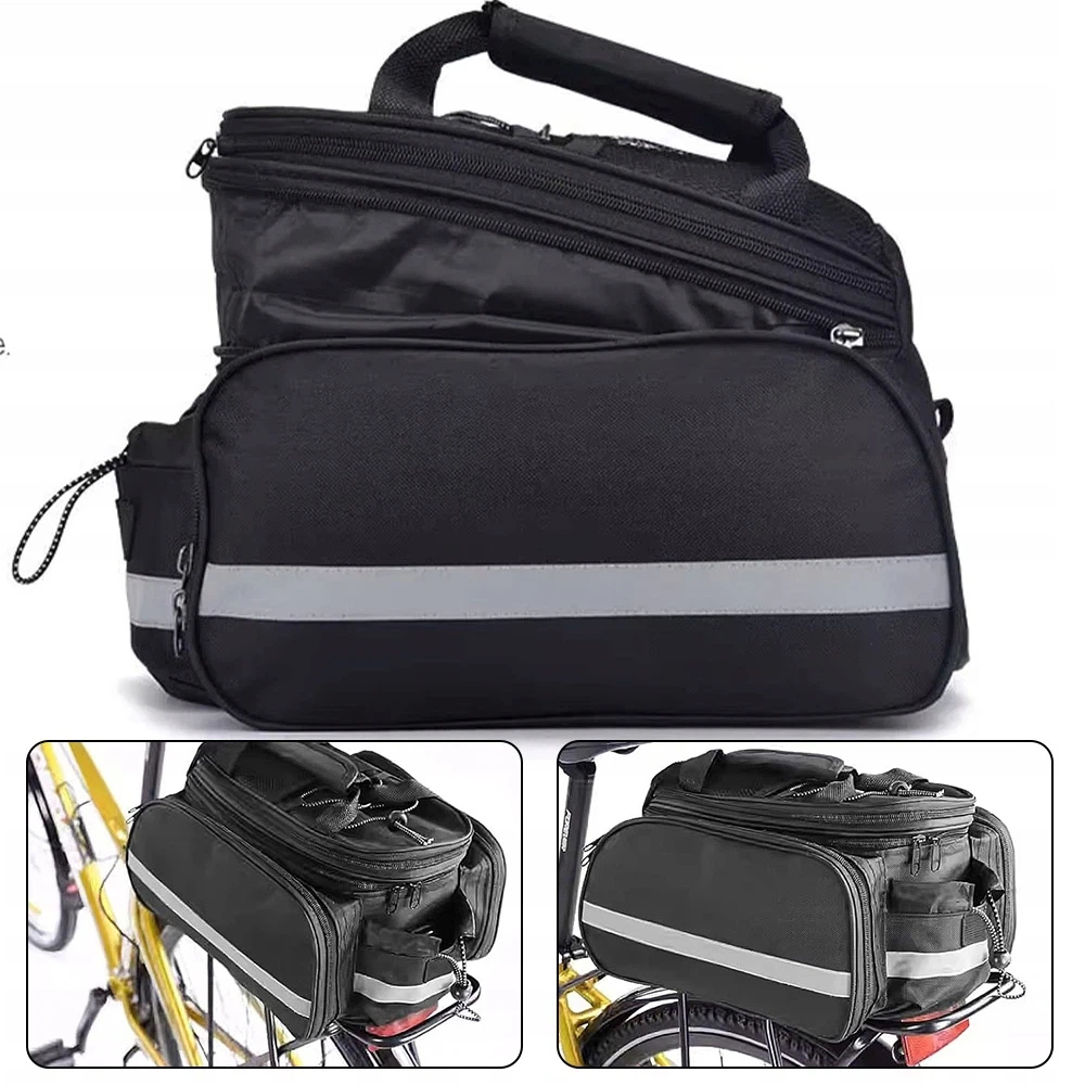 Cyklistická Taška Na Nosič 10-20L Rozkládací Brašna Pouzdro Odrazky