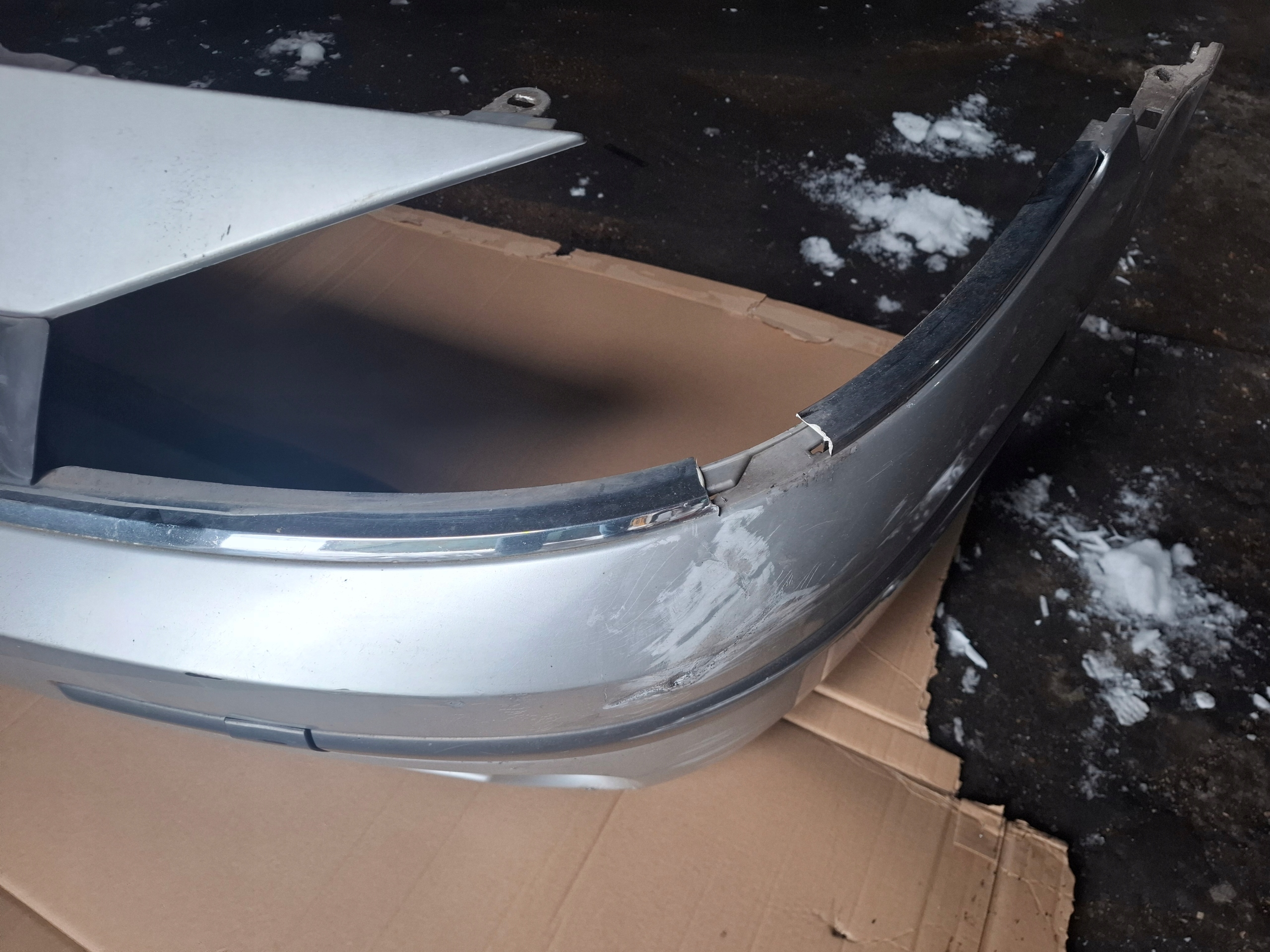 Renault Laguna II 2 lift FL bumper front front 04-07 R. KOD TED69