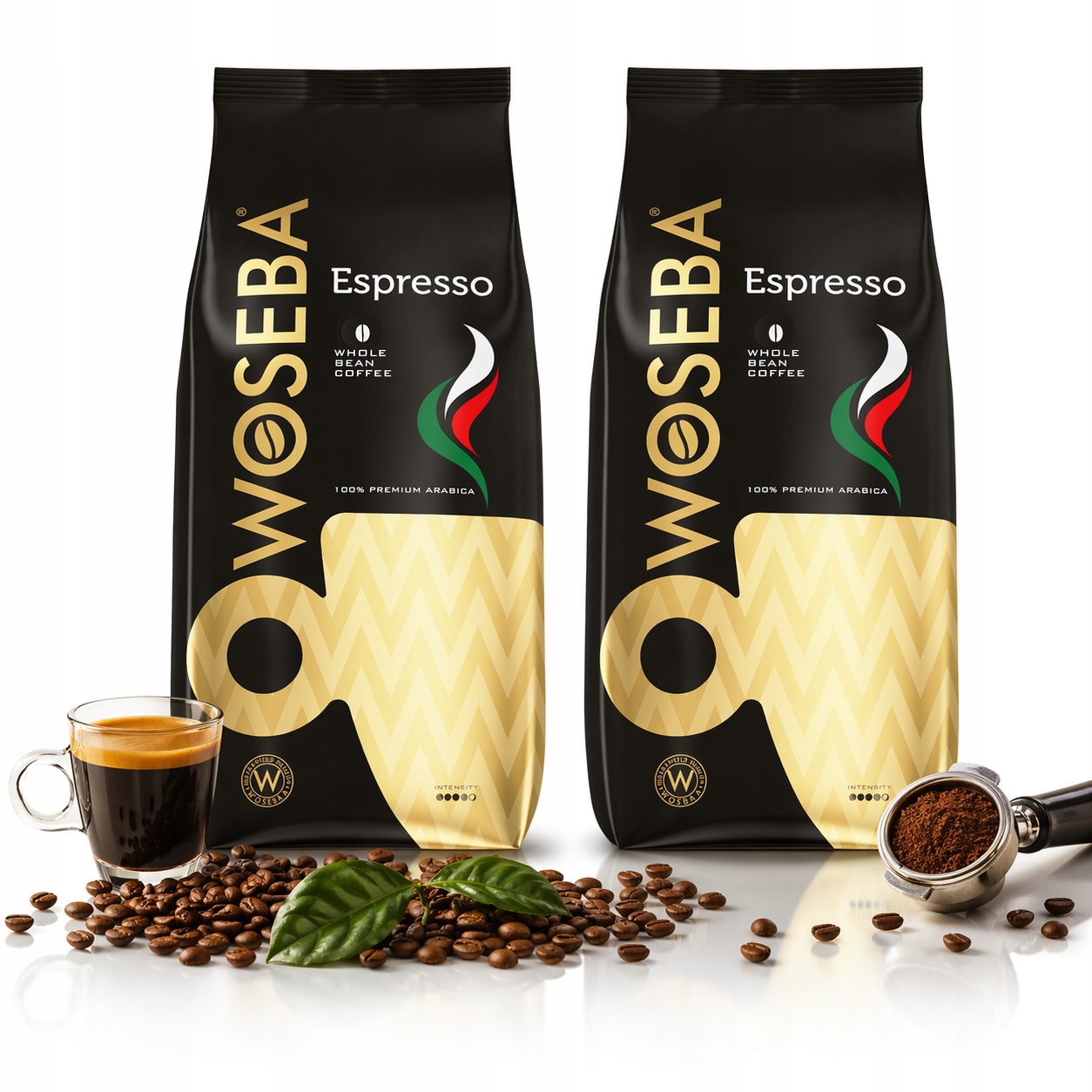 Kawa ziarnista Woseba Espresso Arabica 1 kg