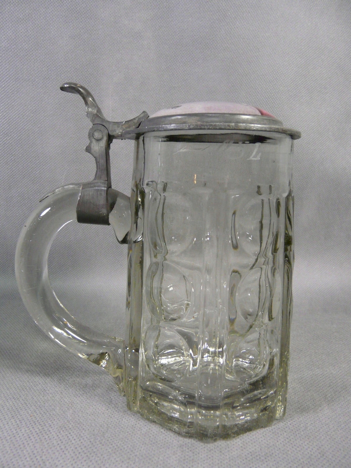 STARY SZKLANY KUFEL 1879