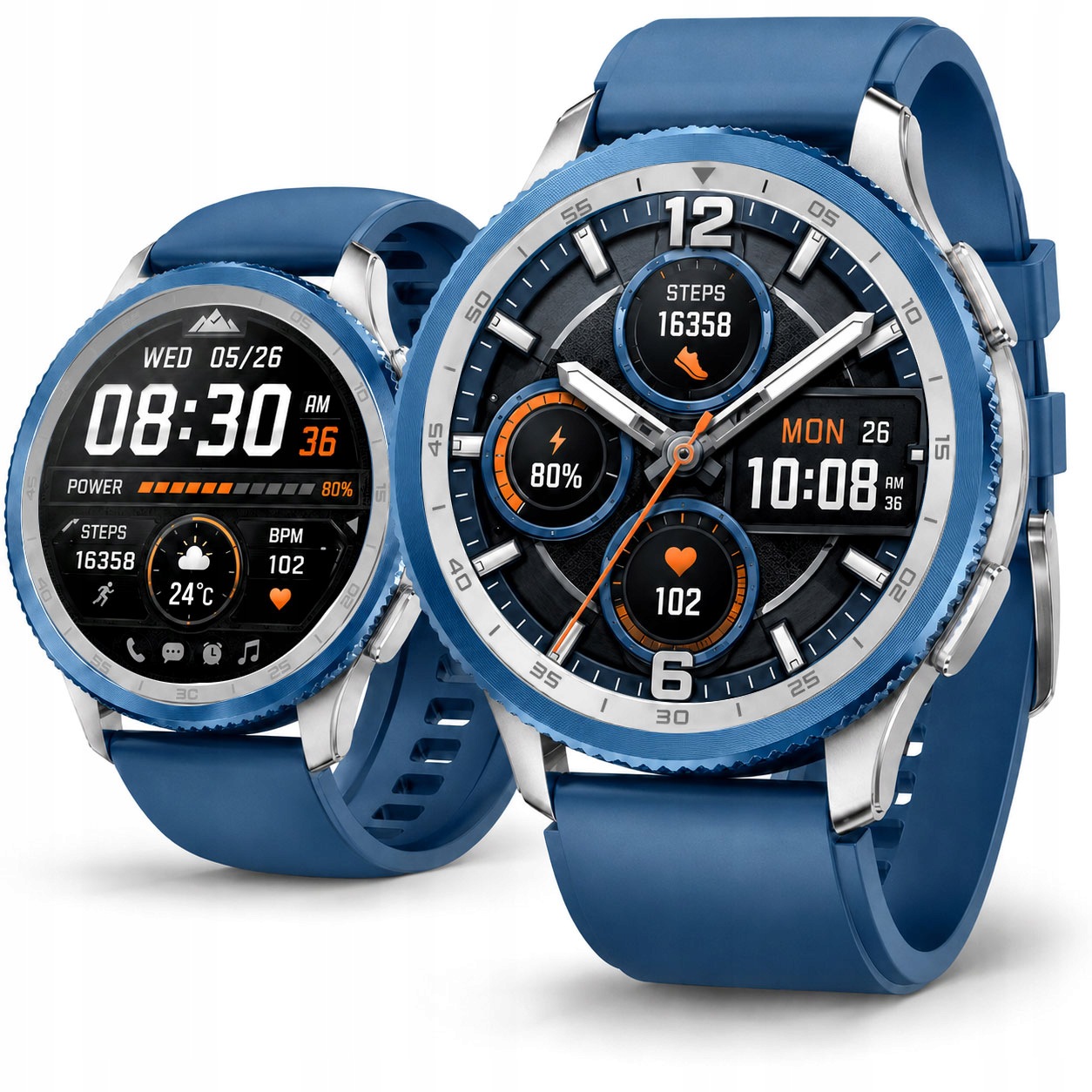 Pánské hodinky Chytré Hodinky Rbn Amoled Bluetooth hovory Puls Tlak Sport