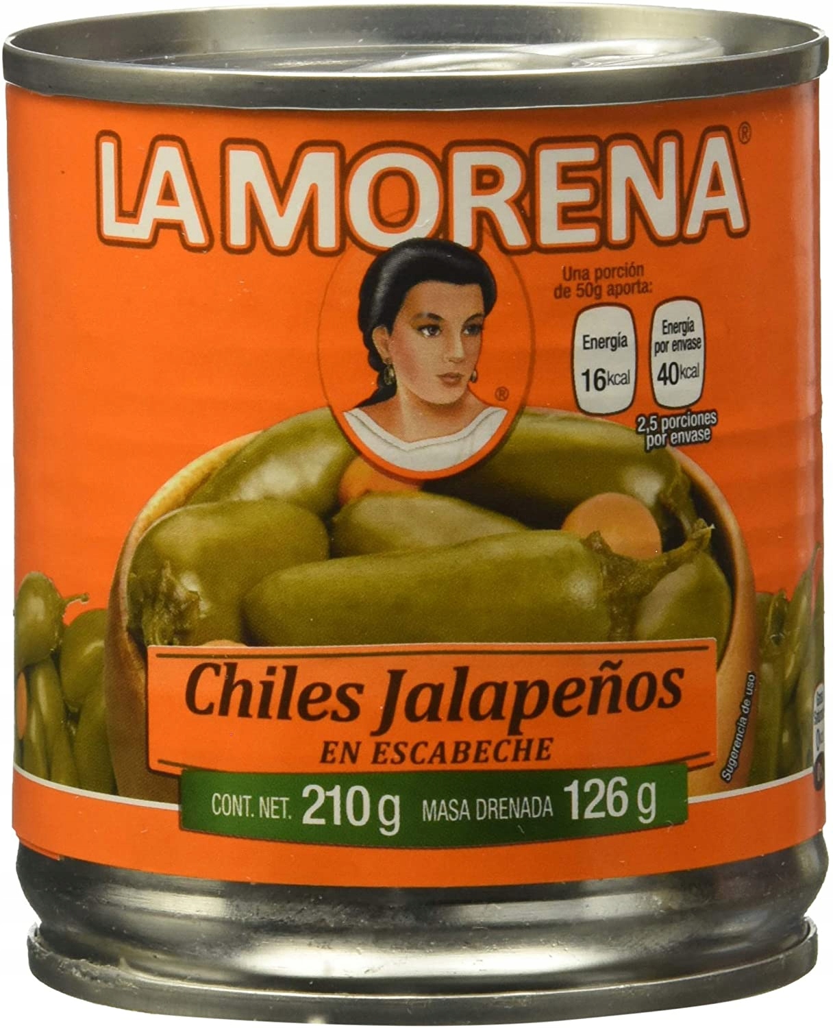 

Papryczki Jalapeno, Chili Jalapeno 210g La Morena