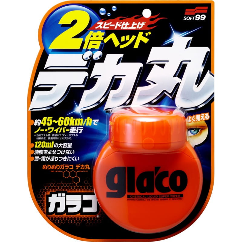SOFT99 Glaco Roll On Large 120ml Niewidzialna wycieraczka