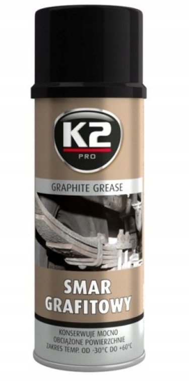 

K2 Smar Grafitowy W Sprayu 400ml