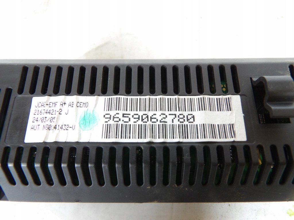 Display CITROEN C4 e (2004-2008) 9659062780