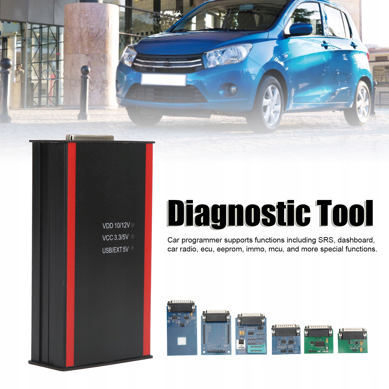 IPROG PRO V87 PROGRAMATOR ECU WIELOFUNKCYJNE Kod producenta 1613220051311