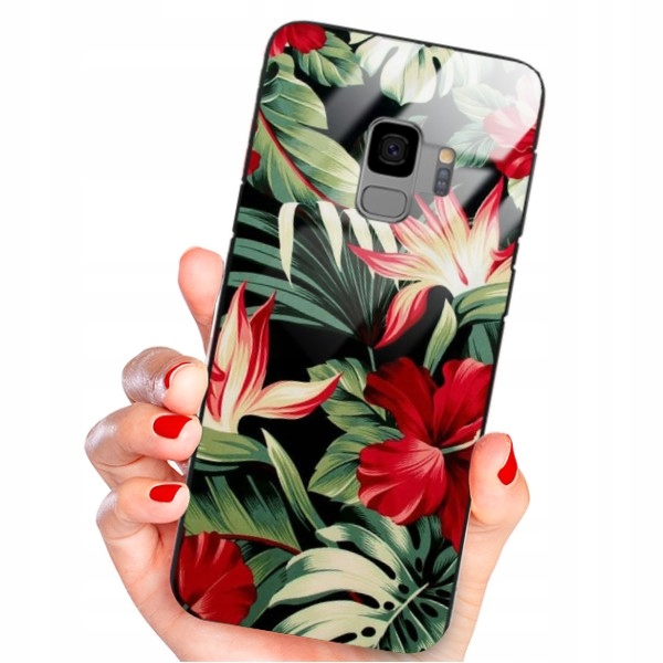 

Etui Glass do Samsung S9 Kwiaty Flower Róże