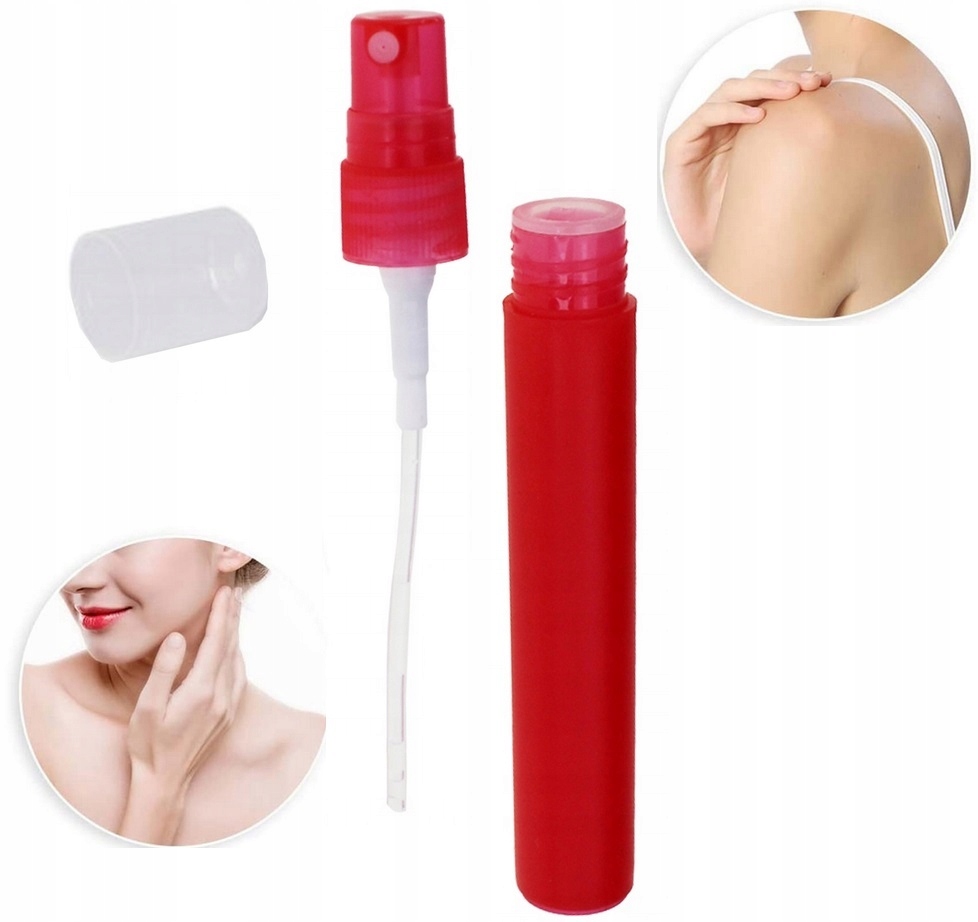 SPRAY POJEMNIK BUTELKA PODRÓŻNA NA PŁYN PERFUM 10x Kod producenta 10x SPRAY ATOMIZER NA PERFUMY 8ml