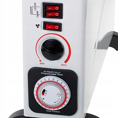 Grzejnik konwektorowy z timerem i Turbo nawiewem Model MS 7741W