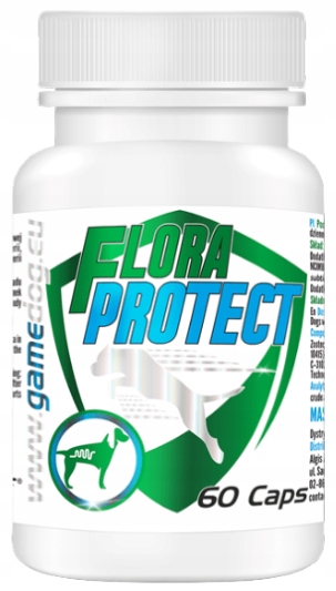 Game Dog Flora Protect dla psa 60 kaps.