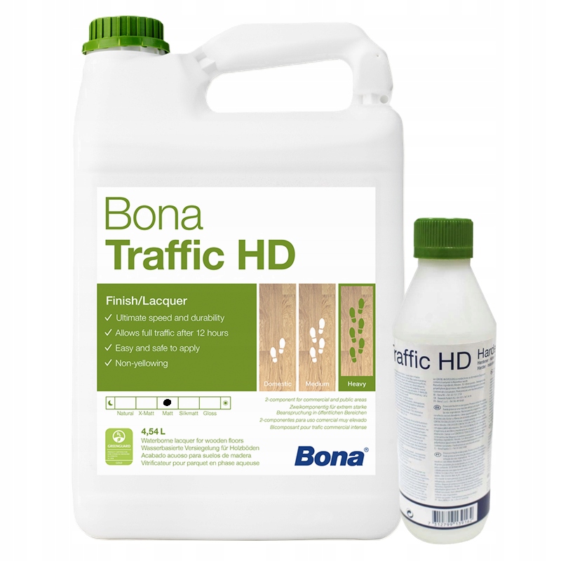 Bona Traffic Hd Lakier 2K Do Podłóg Drewnianych Schodów Matowy 4,94L