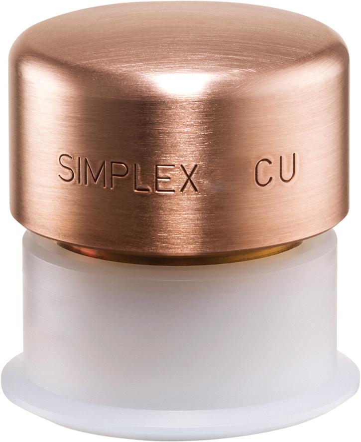 

Obuch do młotka Simplex C 40mm Kupfer Halder
