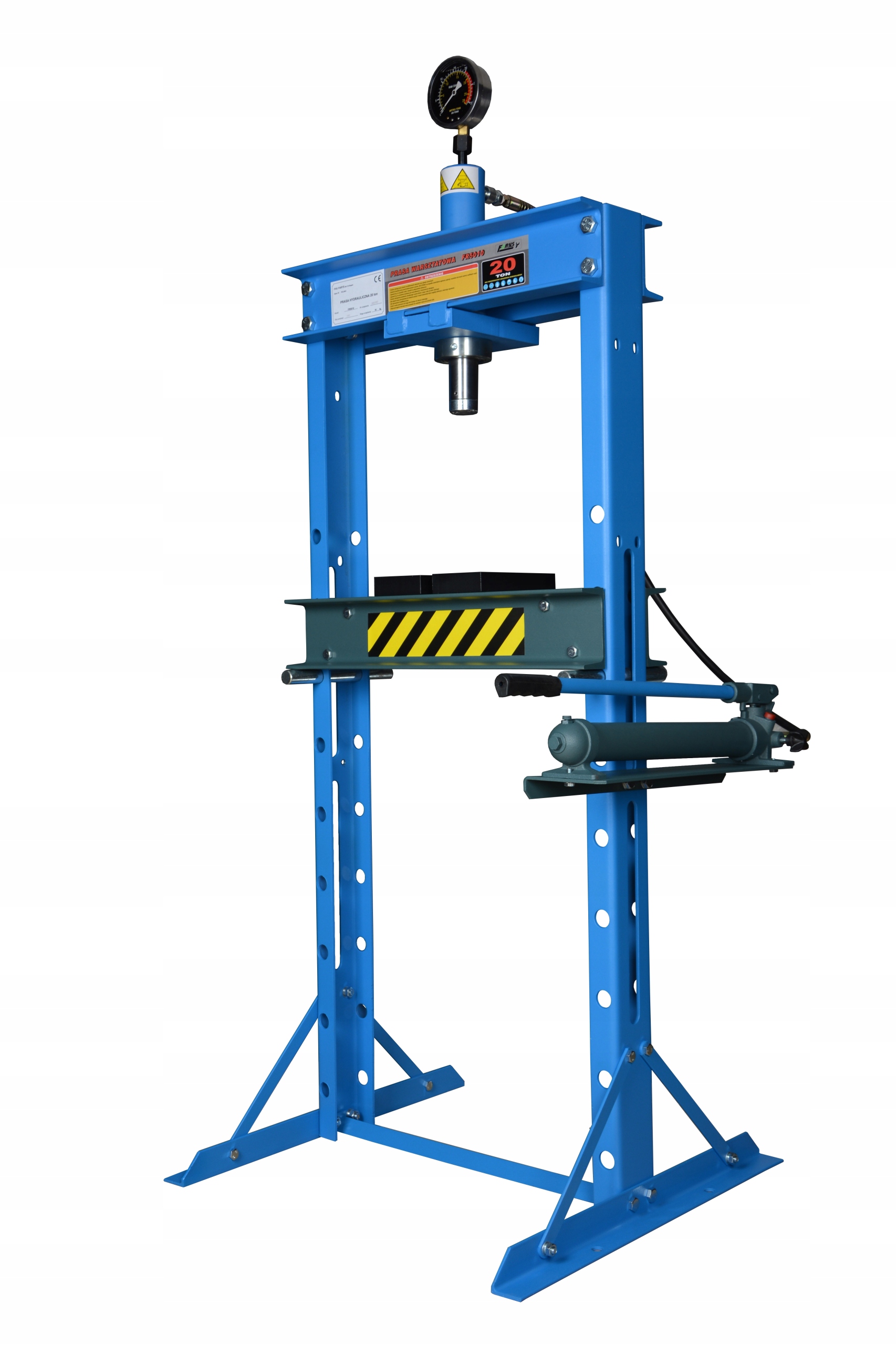 Гидравлический пресс 20 тонн с ручным насосом FARYS