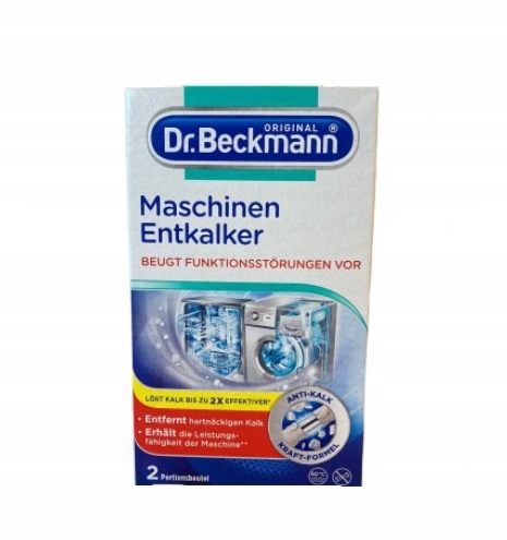 

Dr.Beckmann Odkamieniacz Do Pralki/Zmywarki 2x50g