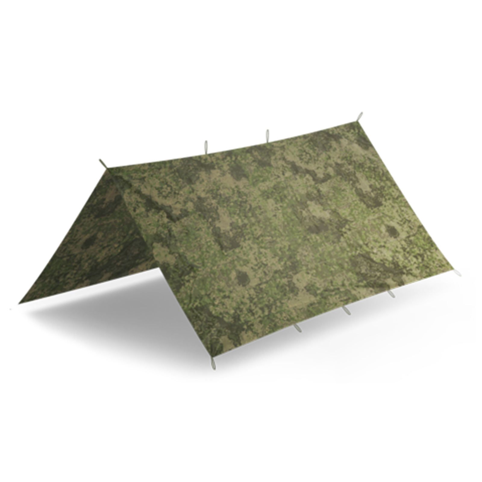 Płachta Tarp biwakowa Helikon-Tex Supertarp Pencott Wildwood namiot 3x3 m