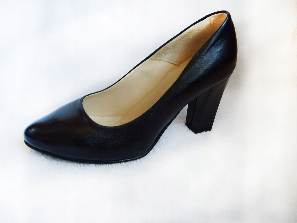 

Czółenko skórzane kolory tęgość H Szerokie 35