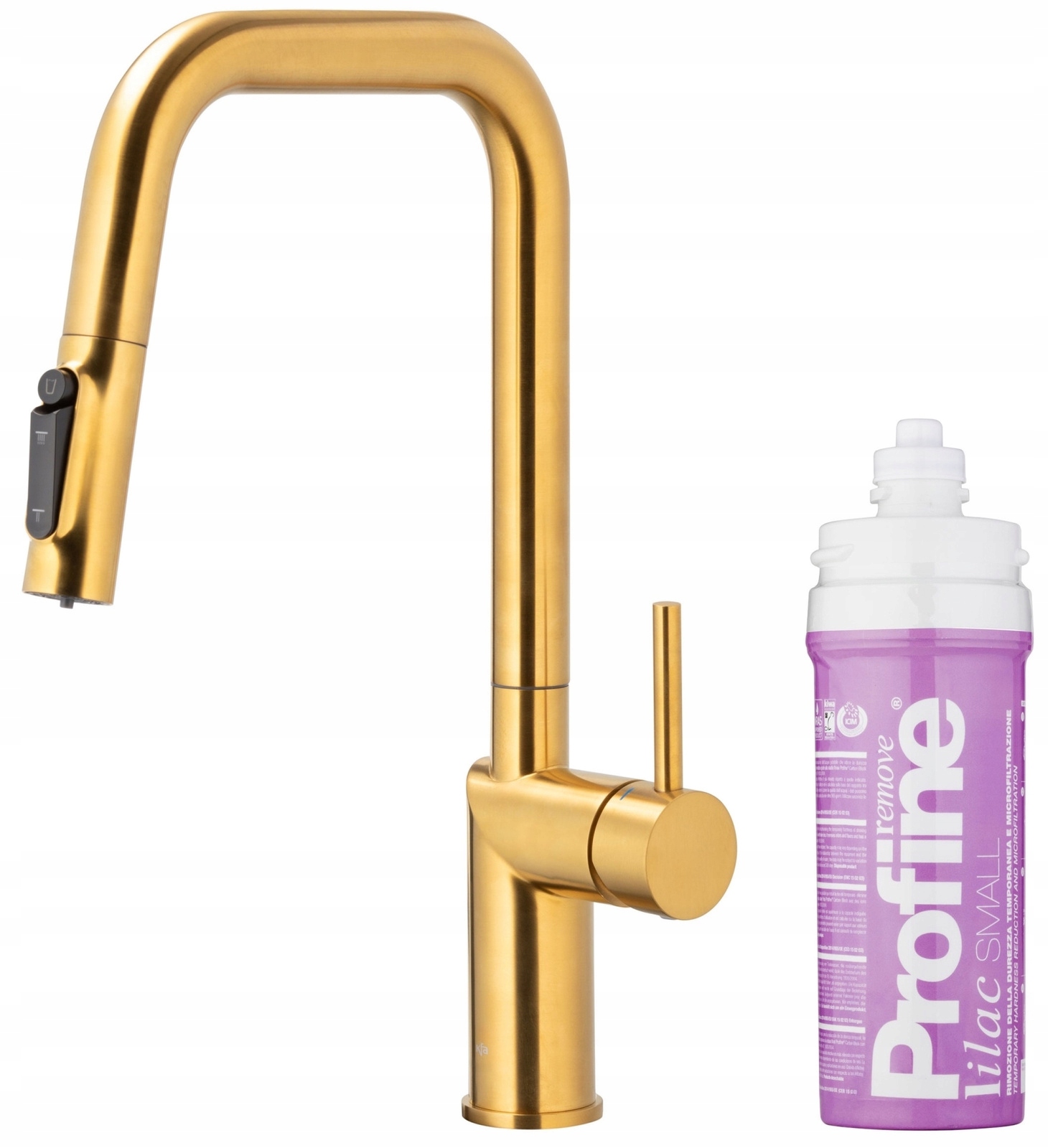 Kfa Kuchynská Batéria Duero Pure Style, Zlatá Filter Profine Lilac Malá