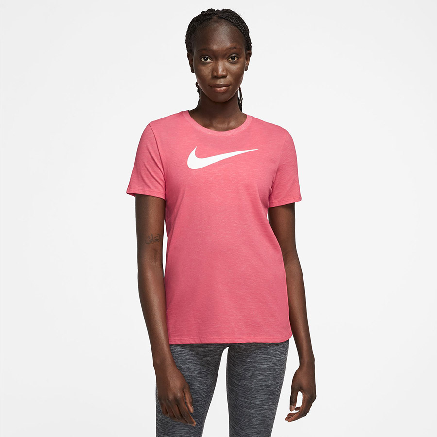 Nike Df Swoosh [s] Dámské tričko červené