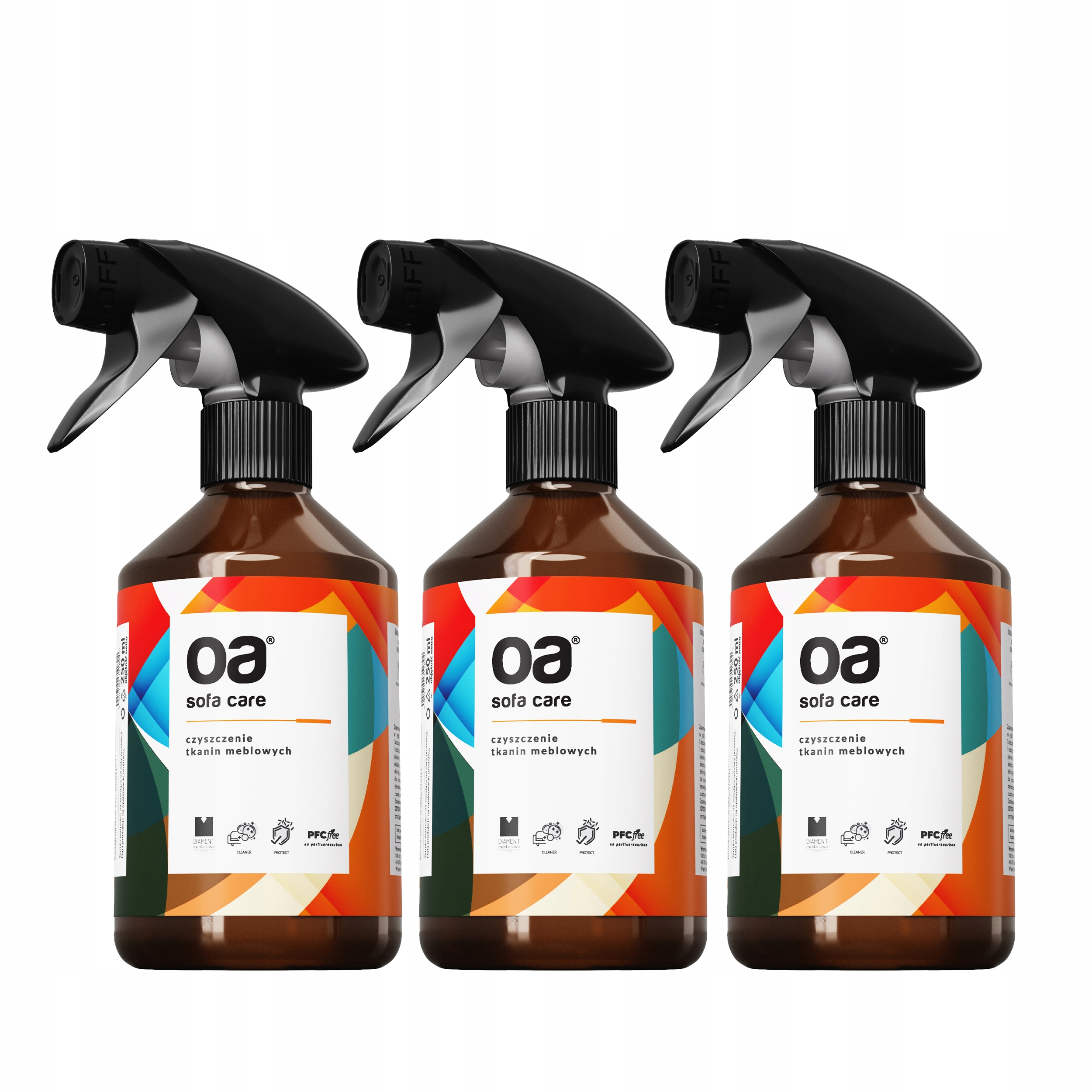 Levně Čistič tkanin kapalina na čalounění sedadel Sofa Care 250 ml Oa