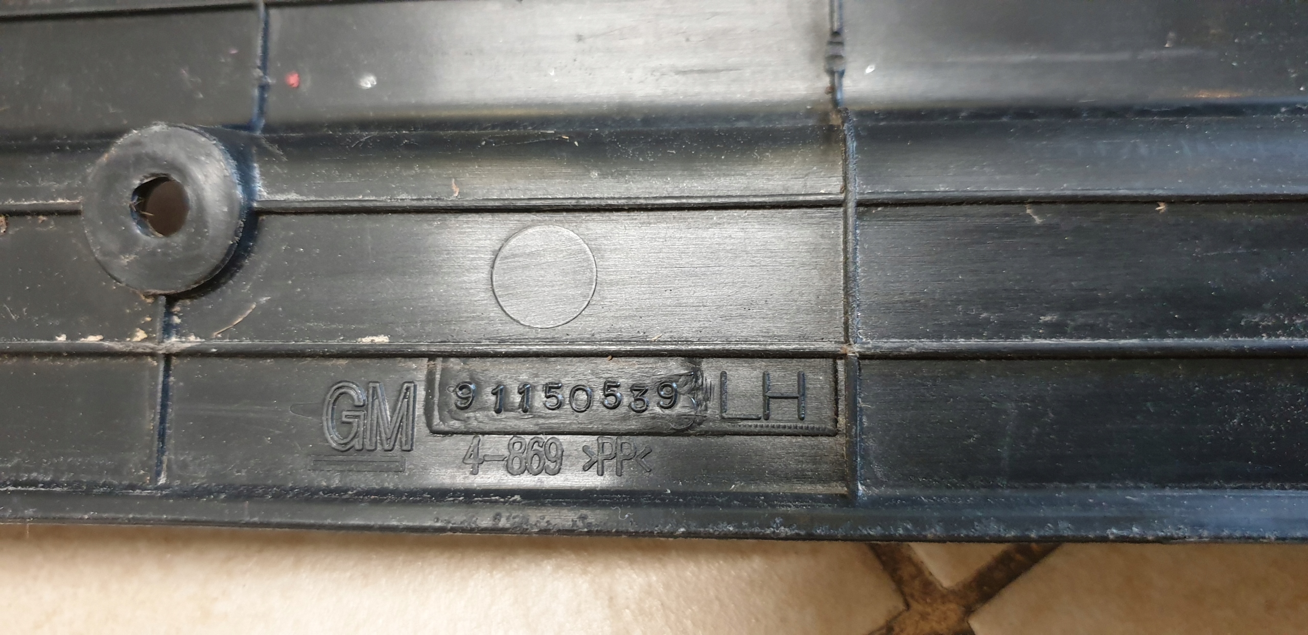 moulding cap threshold right left OPEL FRONTERA A OE